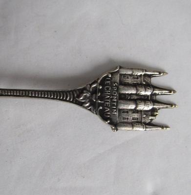 Vintage 835 Silver Coffee Spoon, Sponton Chateau