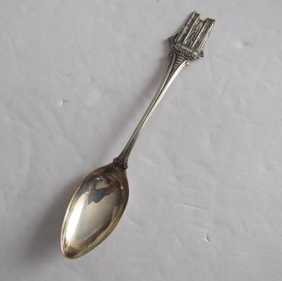 Vintage 835 Silver Coffee Spoon, St Gudule Bruxelles