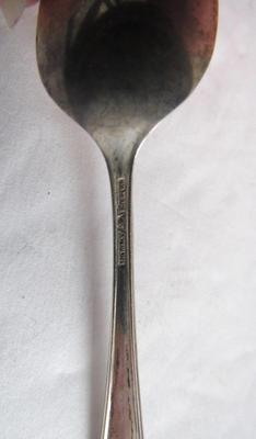 Wallace Sterling Silver Stradivari Pattern, 1937, Small Condiment Spoon