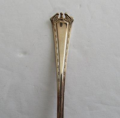 Vintage Pair Silver Plate Demitasse/Coffee Spoons, Continental Pattern, 1847 Rogers Co
