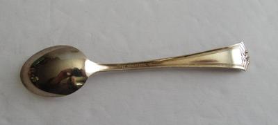 Vintage Pair Silver Plate Demitasse/Coffee Spoons, Continental Pattern, 1847 Rogers Co