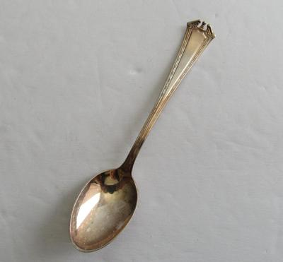 Vintage Pair Silver Plate Demitasse/Coffee Spoons, Continental Pattern, 1847 Rogers Co