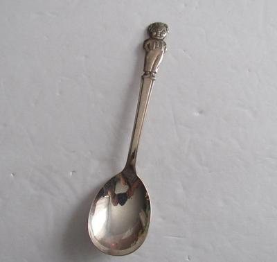 Vintage Campbells Soup Campbells Kid Advertising Silver Plate Soup Spoon