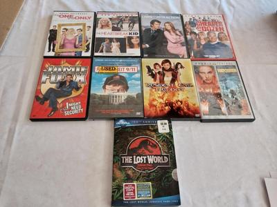 NEW THE LOST WORLD-RESIDENT EVIL TRILOGY-WATCHMAN AND OTHER DVD MOVIES