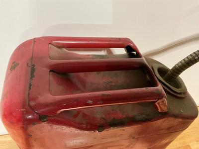 Vintage Metal Gas Bltz Can