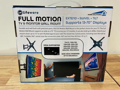 Full Motion TV & Monitor Wall Mount