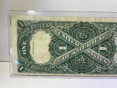 Series of 1917 Circulated Condition $1 Legal Tender Large Size Legal Tender Red Seal Currency as Pictured.