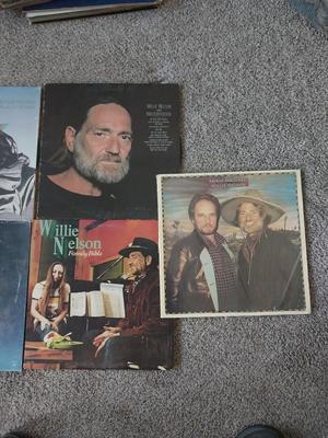 Willie Nelson LP Records