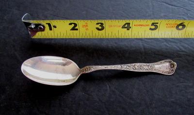 Antique Gorham Sterling Teaspoon Spoon, 1901