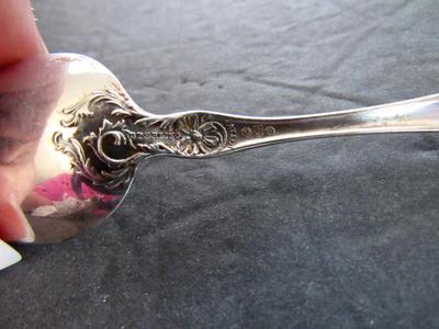Antique Gorham Sterling Teaspoon Spoon, 1901
