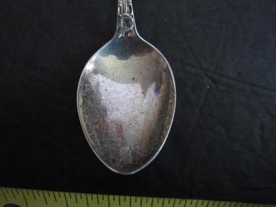Antique Sterling Silver Teaspoon, Alvin, Morning Glory Pattern