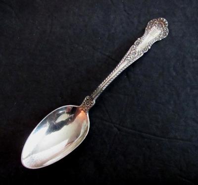 Antique Sterling Silver Teaspoon, Gorham, Cambrige Pattern