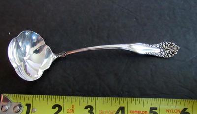 Antique Wm Rogers Silverplate Ladle,