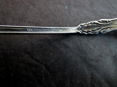 Fancy Wm A Rogers Silverplate Ladle