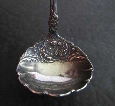 Fancy Wm A Rogers Silverplate Ladle