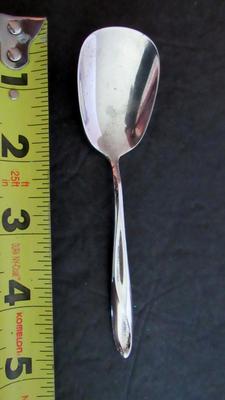 2 Antique Serving Spoons, Stratford Silver Co Lilyta Large Serving Spoon, And Other