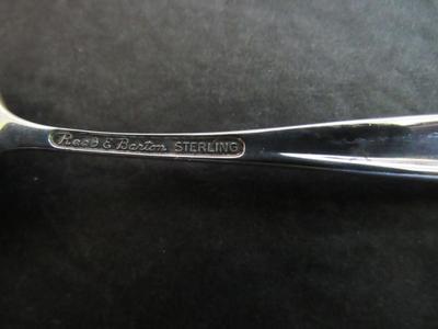 2 Antique Serving Spoons, Stratford Silver Co Lilyta Large Serving Spoon, And Other