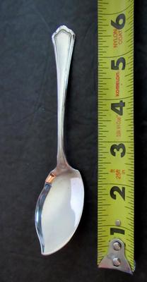 Vintage Wallace Sterling Silver Jelly Spoon, Washington Pattern, Hard to Find