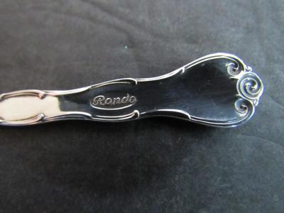 Vintage Gorham Sterling Bon Bon Spoon, Rondo Pattern