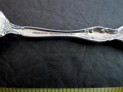 Vintage Oneida Sterling Silver Teaspoon, Michelangelo Pattern