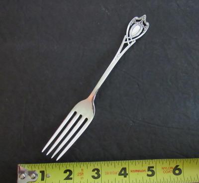 Beautiful Lunt Sterling Silver Dinner Fork, Monticello Pattern