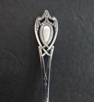 Beautiful Lunt Sterling Silver Dinner Fork, Monticello Pattern