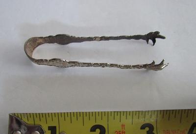 Antique Sterling Silver Smaller Sugar Tongs