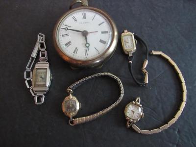 Vintage Watch Lot For Repair or Parts