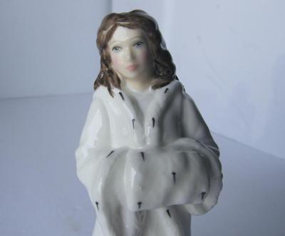 Royal Doulton Woman Figurine, Christmas Day