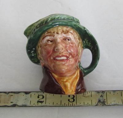 Vintage Royal Doulton Tiny Toby Mug, Arriet, Older Green Mark