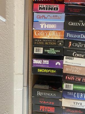 HOURS OF MOVIES WATCHING ENTERTAINMENT, OVER 75+ MOVIES ON VHS