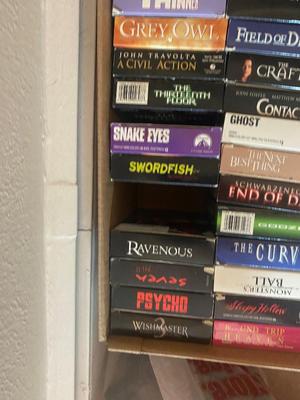 HOURS OF MOVIES WATCHING ENTERTAINMENT, OVER 75+ MOVIES ON VHS