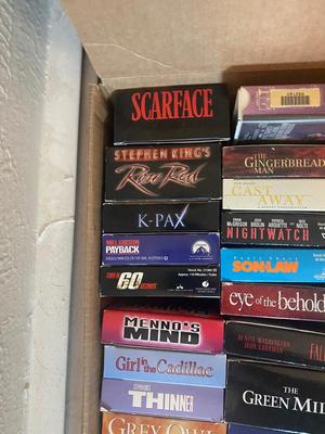 HOURS OF MOVIES WATCHING ENTERTAINMENT, OVER 75+ MOVIES ON VHS
