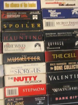EVEN MORE FULFILLING HOURS OF MOVIE WATCHING! 75+ VHS TAPES