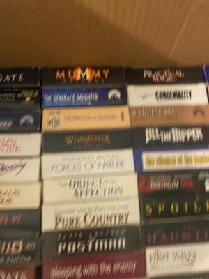 EVEN MORE FULFILLING HOURS OF MOVIE WATCHING! 75+ VHS TAPES