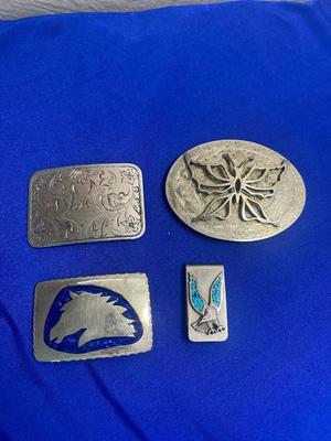VINTAGE BELT BUCKLES