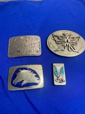 VINTAGE BELT BUCKLES