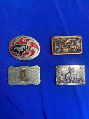 TOTAL COWBOY BELT BUCKLES