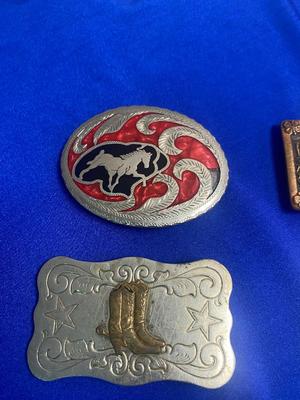 TOTAL COWBOY BELT BUCKLES