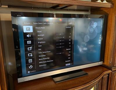 SONY 55" FLAT SCREEN TV