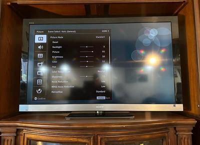 SONY 55" FLAT SCREEN TV