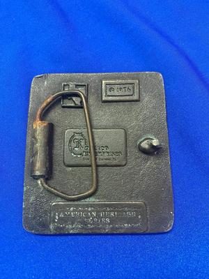 PONY EXPRESS WELLS FARGO BELT BUCKLE