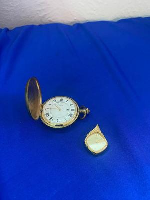 BEAUTIFUL SEIKO PENDANT WATCH AND CALIBRI POCKET WATCH