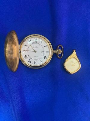 BEAUTIFUL SEIKO PENDANT WATCH AND CALIBRI POCKET WATCH