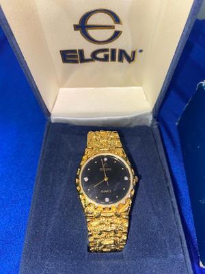 GORGEOUS UNISEX ELGIN WATCH W/BOX
