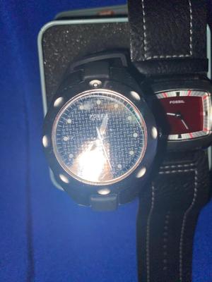 2X FOR 1 MONEY MENS FOSSIL WATCHES