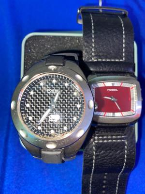 2X FOR 1 MONEY MENS FOSSIL WATCHES