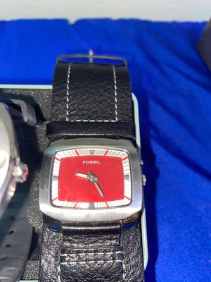 2X FOR 1 MONEY MENS FOSSIL WATCHES