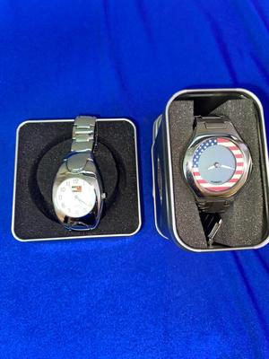 2 MENS WATCHES TOMMY HILLFIGER AND FOSSIL