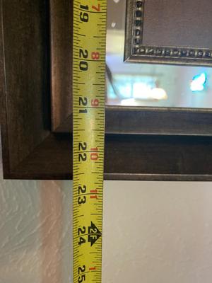2 PICTURES AND A WALL CLOCK